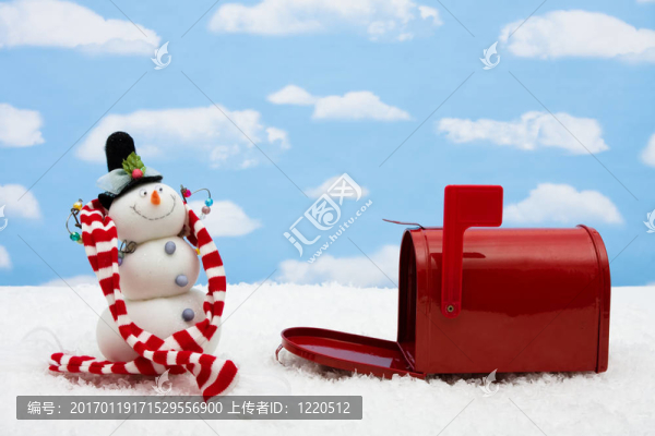 雪人和郵箱