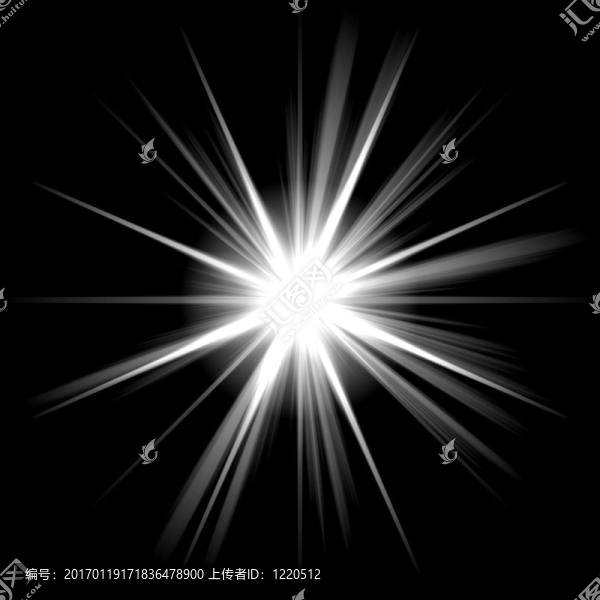 明亮閃耀的明星