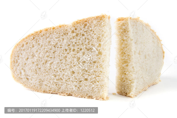 新鮮出爐的面包片
