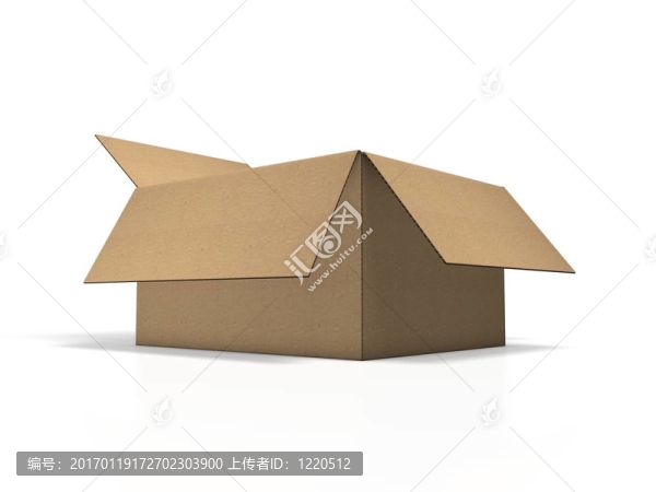 棕色的包裝紙箱