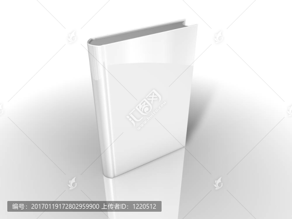 孤立白色背景的書籍