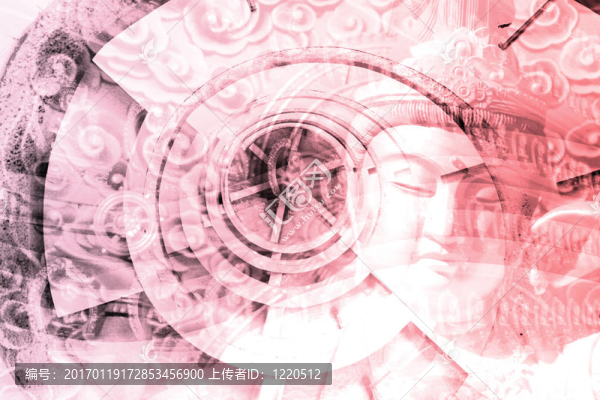 神秘的亞洲蒙太奇