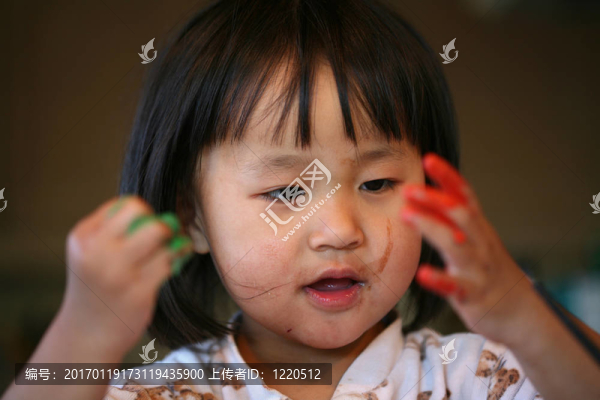 孩子們的表情