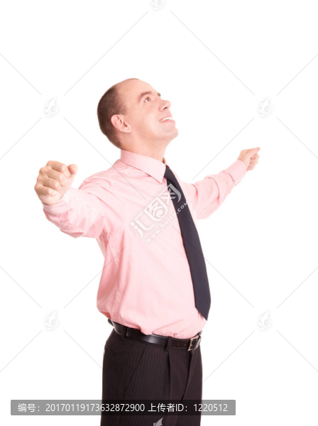 快樂的商人