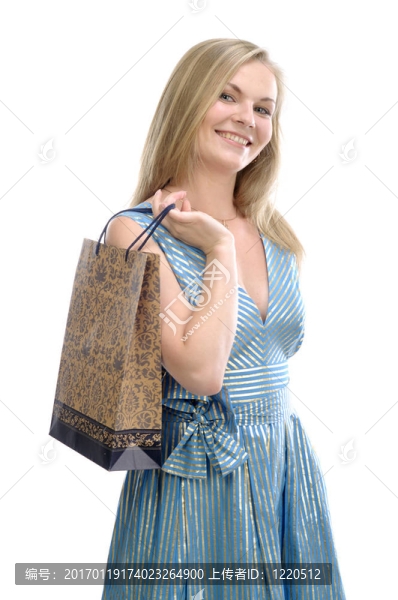 年輕漂亮的女孩包