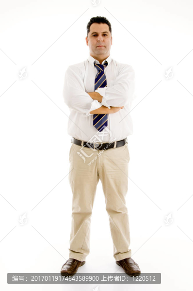 英俊商人的姿勢