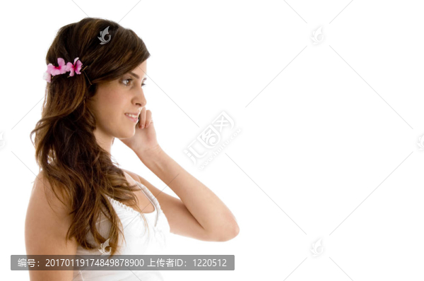 手機(jī)上的女性交流