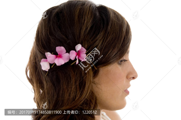 女性頭發(fā)側(cè)位