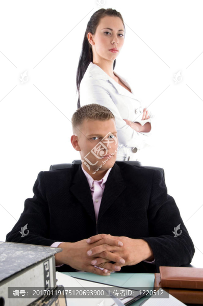 辦公室里的商務(wù)人員