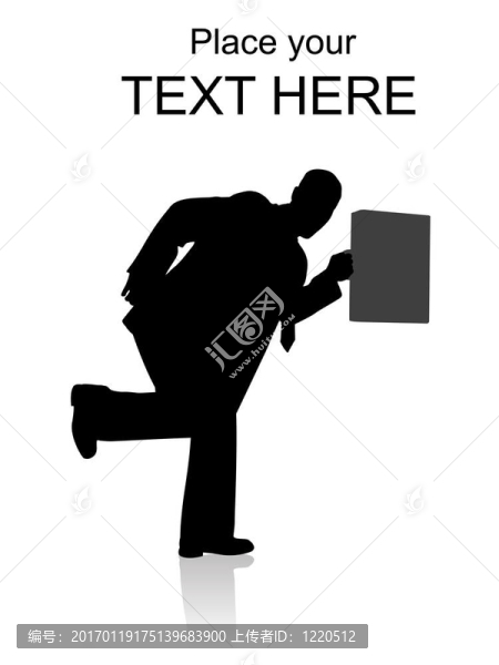 帶公文包的員工