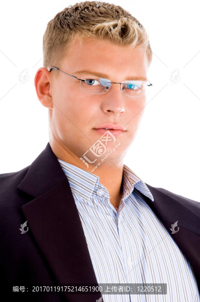 美國男子在看相機