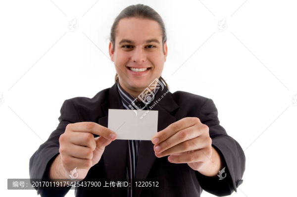 年輕高管冒充名片