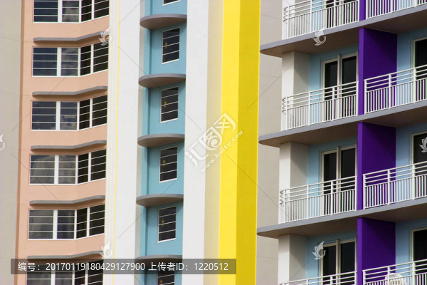 豐富多彩的建筑立面