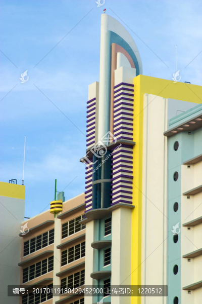 豐富多彩的建筑立面