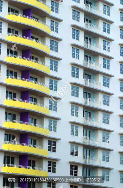豐富多彩的建筑立面