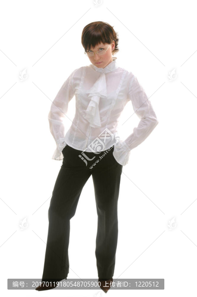 畫像的女商人