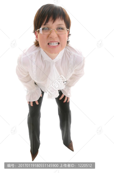 畫像的女商人