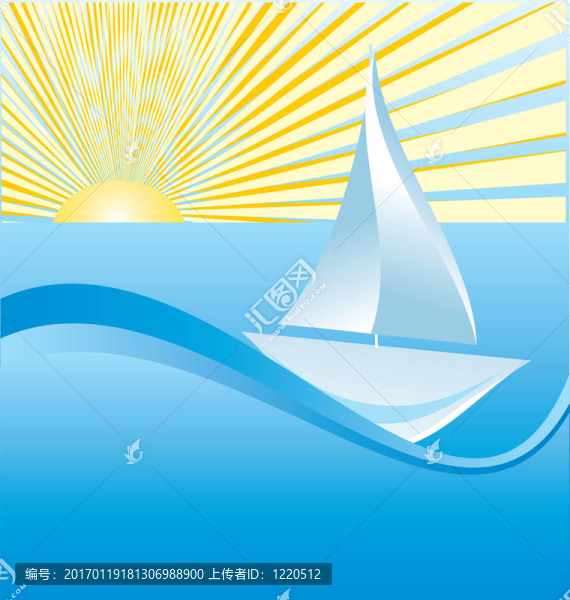 海上航行船