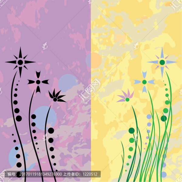 復(fù)古花的垃圾