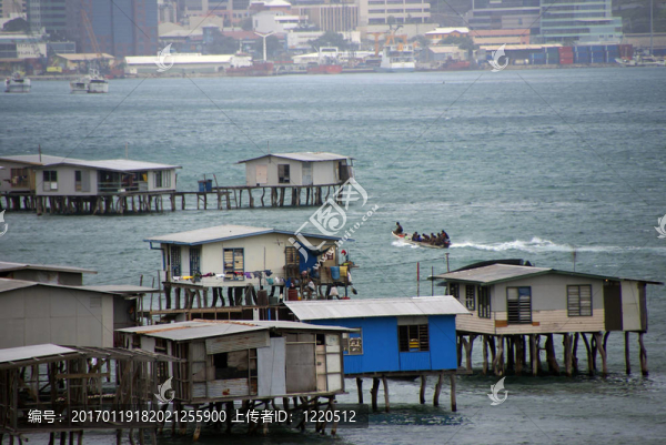 高蹺房子村；莫爾斯比港；巴布亞新幾內(nèi)亞；9月3日；2007