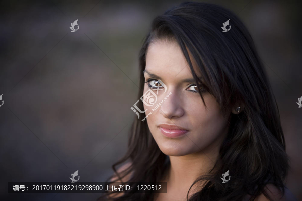 漂亮的Hispanic,Woman