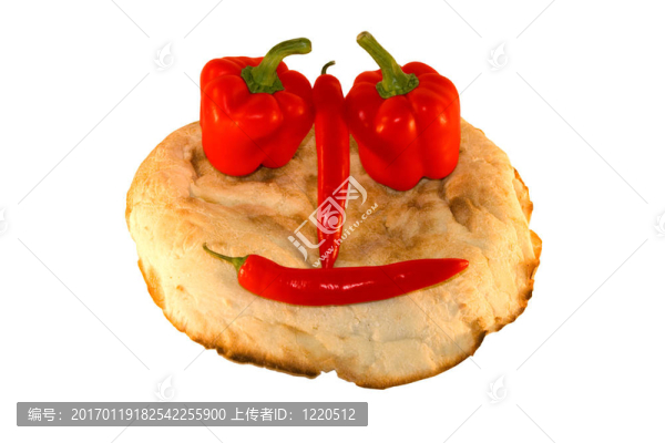 圓面包微笑面包