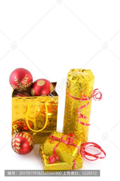 金色的圣誕禮物