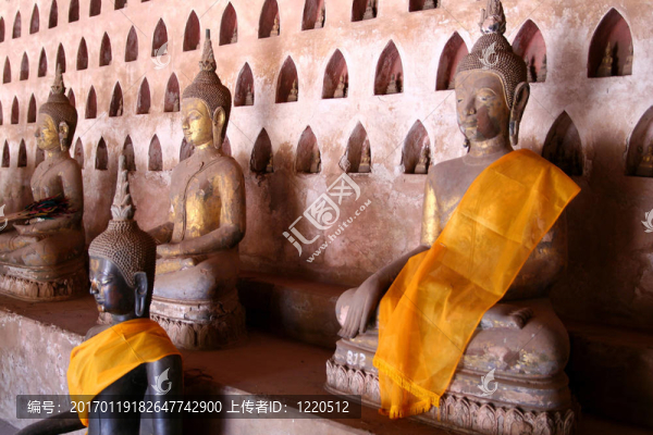 佛像笏四色菊老撾