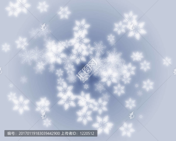 雪花的圖案