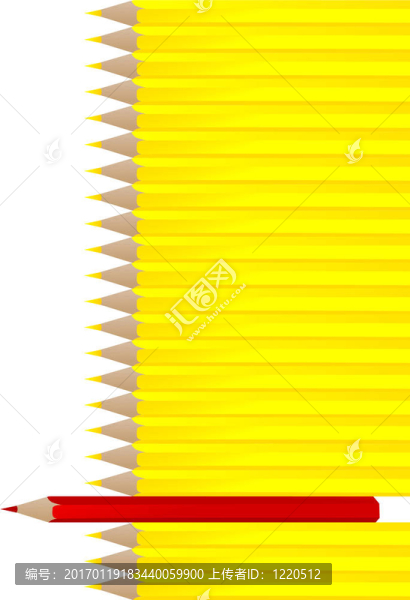 黃色的鉛筆
