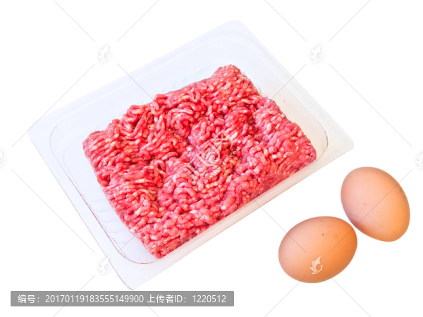肉餡和雞蛋