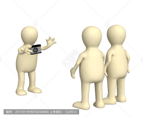 3D攝影師；兩個(gè)朋友的攝影