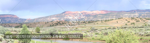 布萊斯峽谷從艙口邊緣；猶他