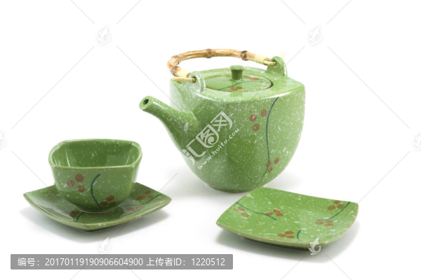 中國茶壺和8杯