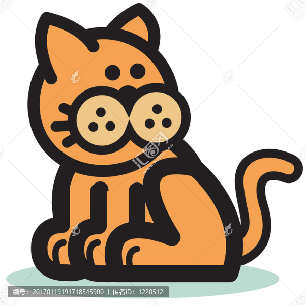 貓的剪貼畫