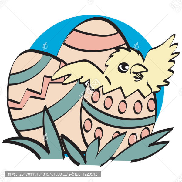 復活節(jié)雞蛋夾子藝術