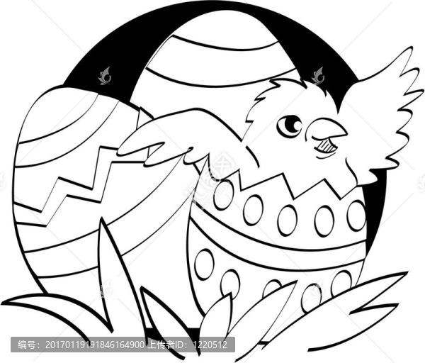復活節(jié)雞蛋夾子藝術(shù)