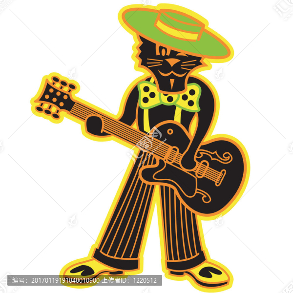 萬圣節(jié)貓夾藝術(shù)