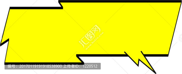 卡通字思想氣球