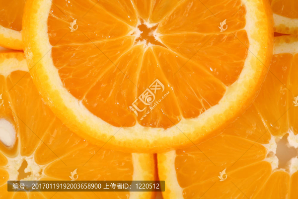 幾片橙子