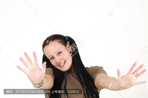 年輕的女人