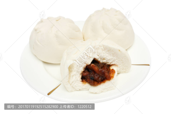 中國的叉燒包（Cha,Siu,Baau）