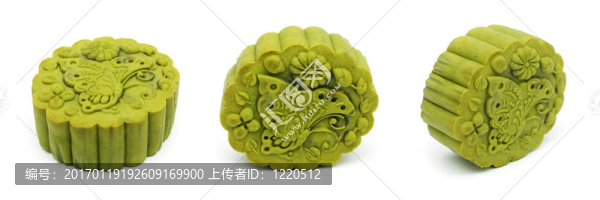 綠茶月餅