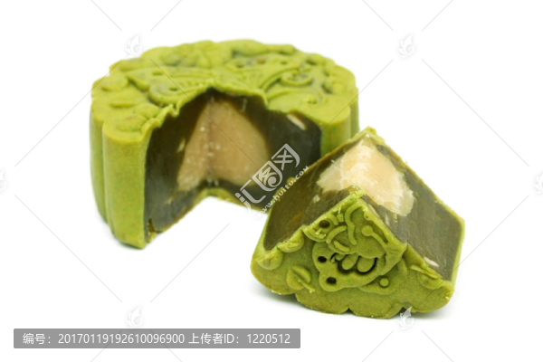 綠茶月餅