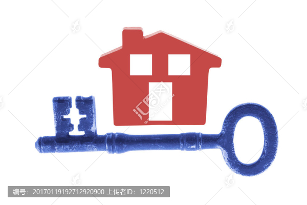 骷髏鑰匙和房子