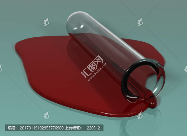 試管溢出的血