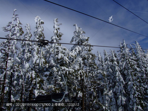 滑雪纜車