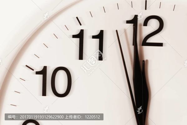 時(shí)鐘面近距離
