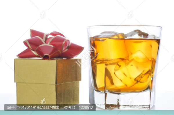 威士忌和禮品盒