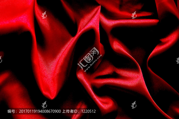 紅色緞面背景